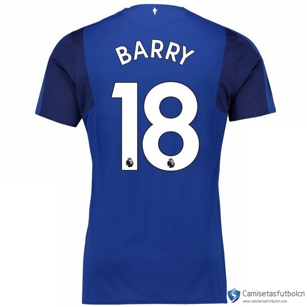 Camiseta Everton Primera equipo Barry 2017-18